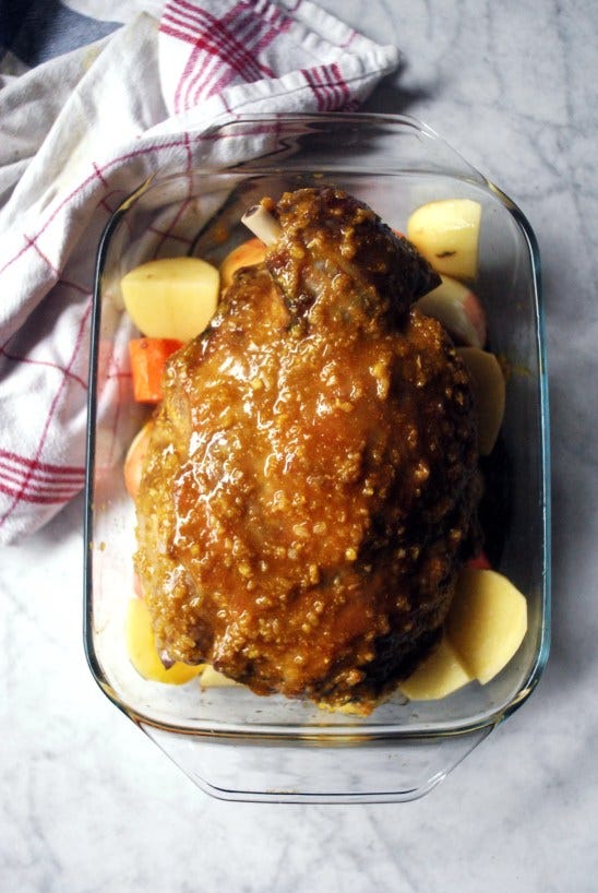 slow cooked lamb