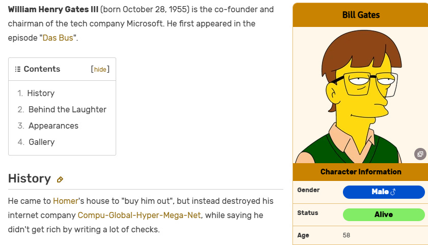 William Henry Gates the fucking Third William Henry Gates the fucking Third