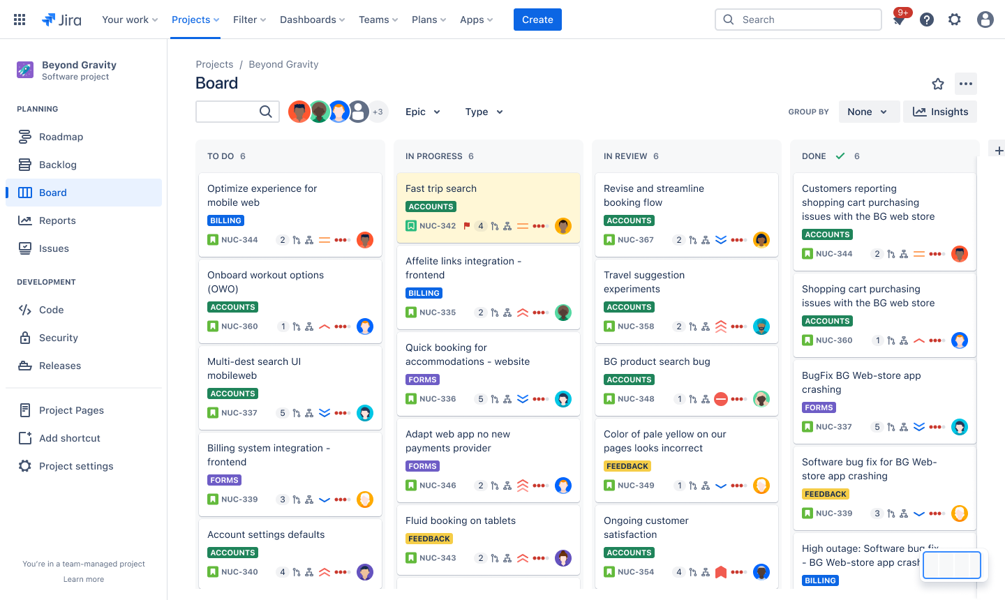 Project Board Template | Jira Templates