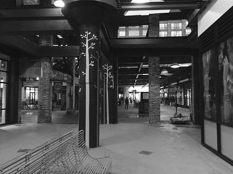 sign, building, sky, lights