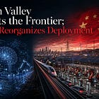 Silicon Valley Invents the Frontier; China Reorganizes Deployment