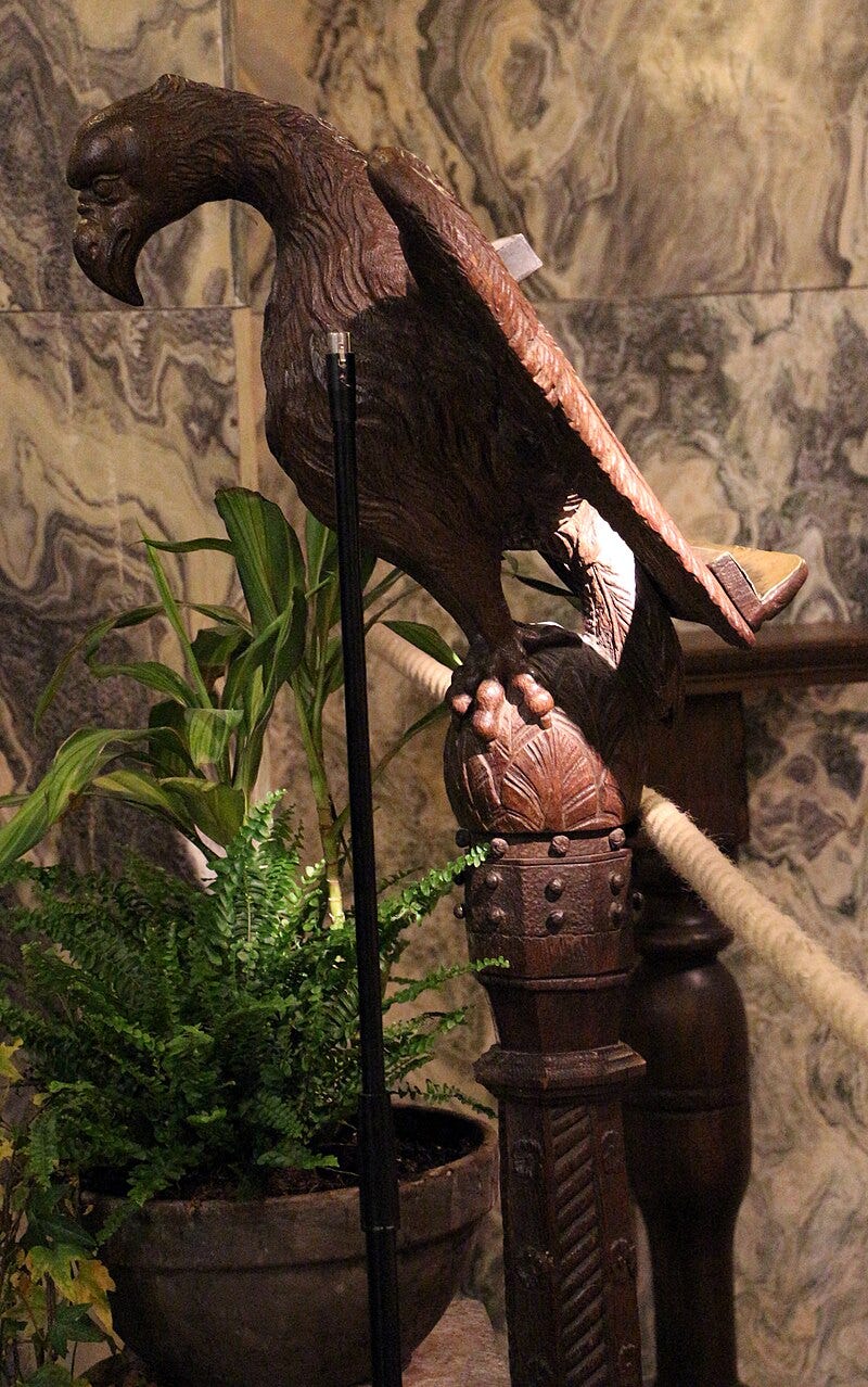 side view of lectern eagle side view of lectern eagle