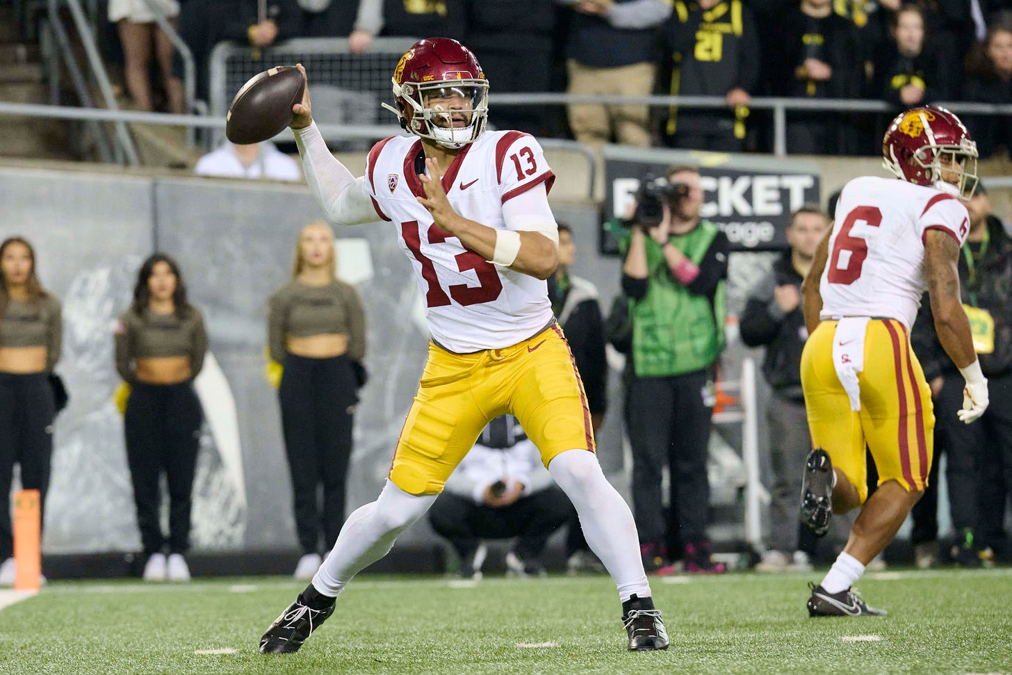 USC quarterback Caleb Williams