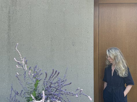 Photos of Félicia Atkinson, Christina Vantzou, and their new album cover "Water Poems"
