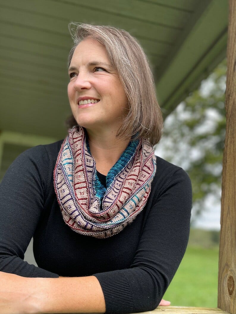 As If Cowl Knitting Pattern Digital Download image 4