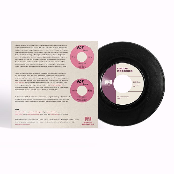 Introducing Danny & the Dreamers (Pecos-004) & Thee (Pecos-005):