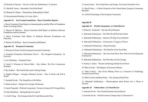 TOC and Appedices Chadwick