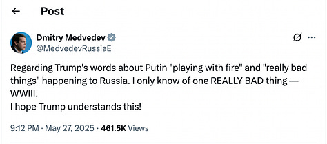 In a dramatic digital exchange, President Donald Trump issues a stark warning to Vladimir Putin, claiming that only his restraint has spared Russia from "really bad things." Dmitry Medvedev swiftly counters with a chilling insinuation World War III, illustrating the high stakes brinkmanship that continues to define U.S.-Russia rhetoric.