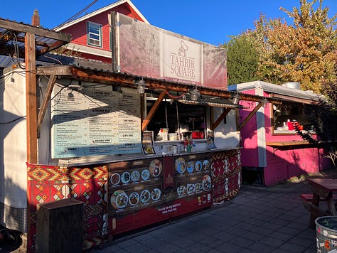 Food truck carts in Portland