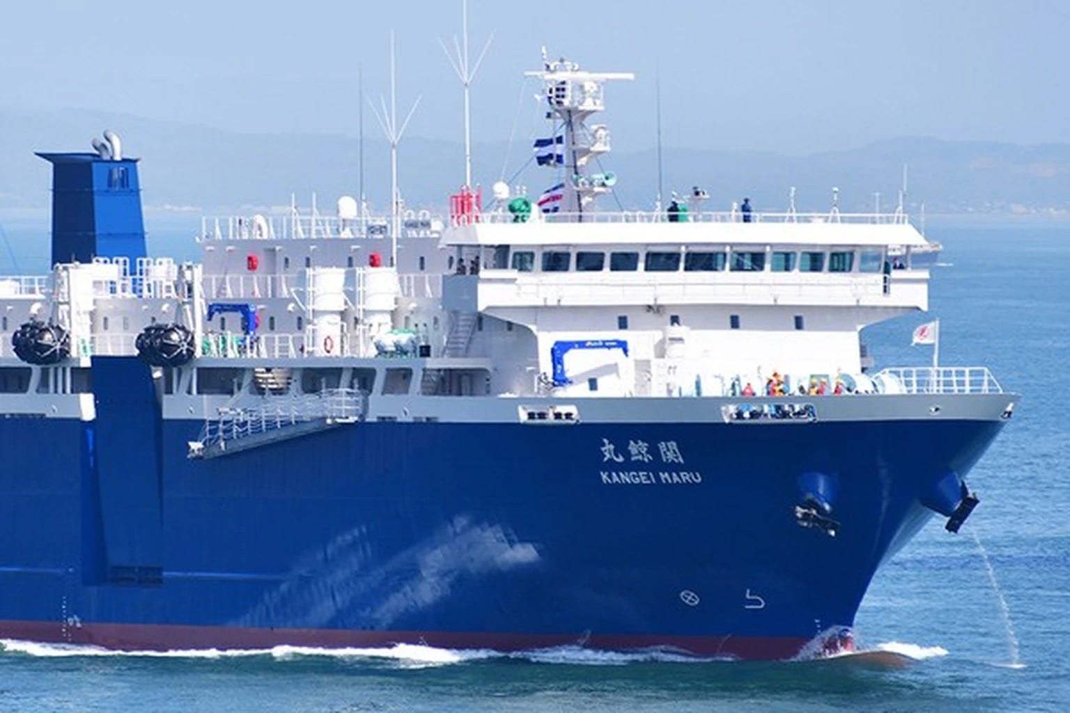 maru様 Japan's New Whaling Supership Sets Sail - Asia Sentinel