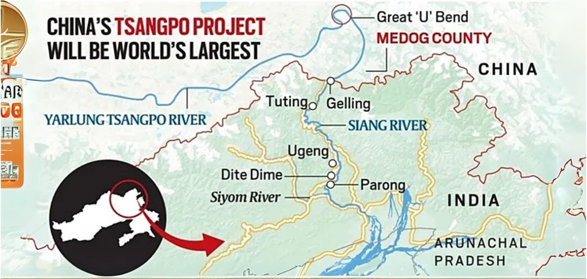 img-China’s World’s Largest Dam on the Tsangpo River: How It Could Impact India