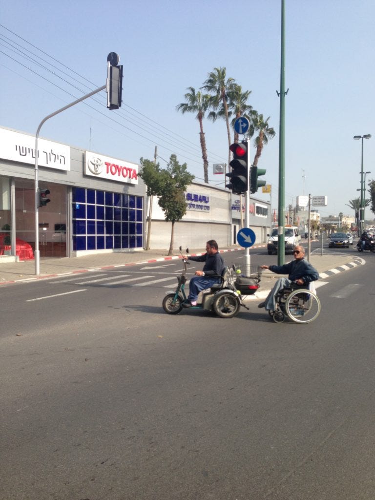 ISRAELIS DRIVE ANYTHING 