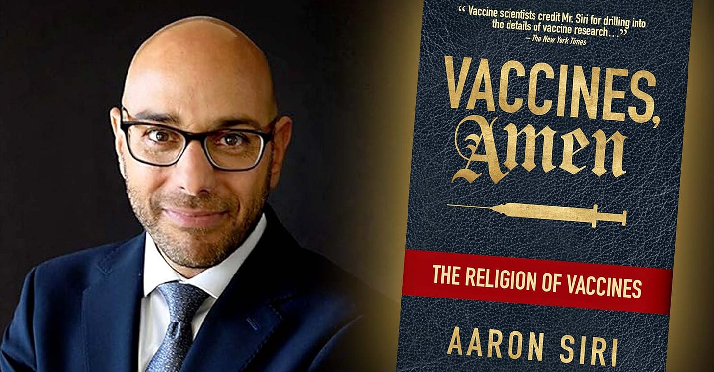 Vaccines, Amen': Aaron Siri and Mary Holland Discuss the Religion of Vaccines • Children's Health Defense Vaccines, Amen': Aaron Siri and Mary Holland Discuss the Religion of Vaccines • Children's Health Defense
