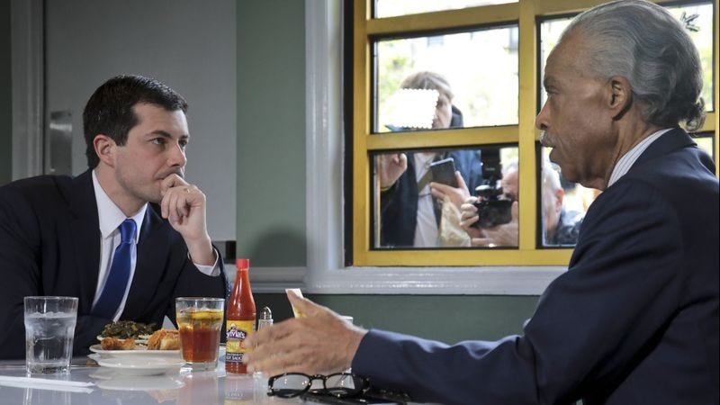 Image result for mayor pete with al sharpton Image result for mayor pete with al sharpton