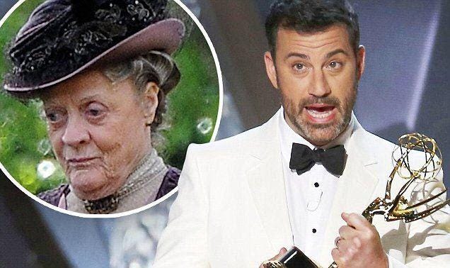 jimmy kimmel maggie smith rule jimmy kimmel maggie smith rule