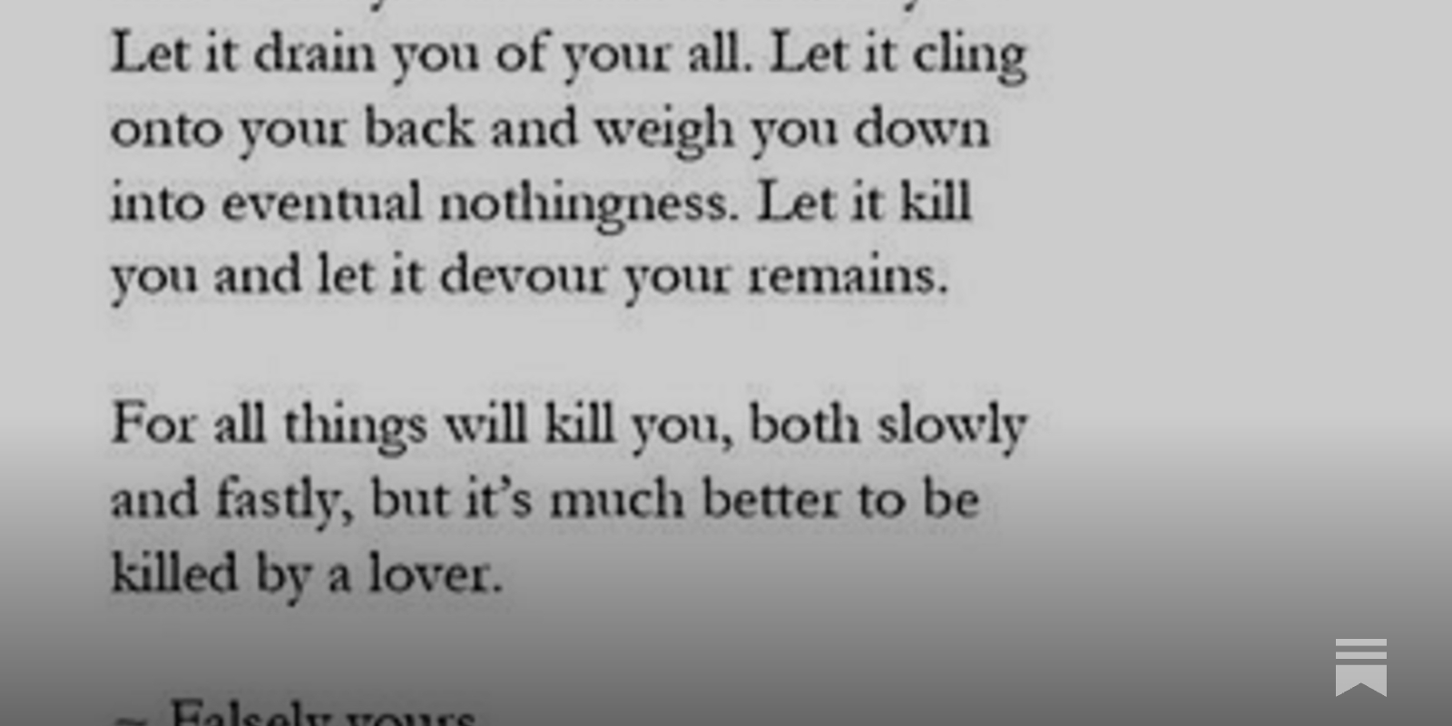 Find what you love and let it kill you - by Trupthi shetty, image size:1600x800