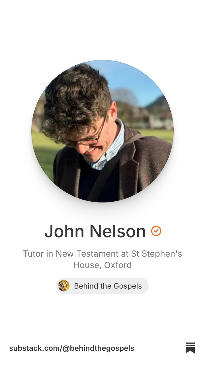 John Nelson | Substack
