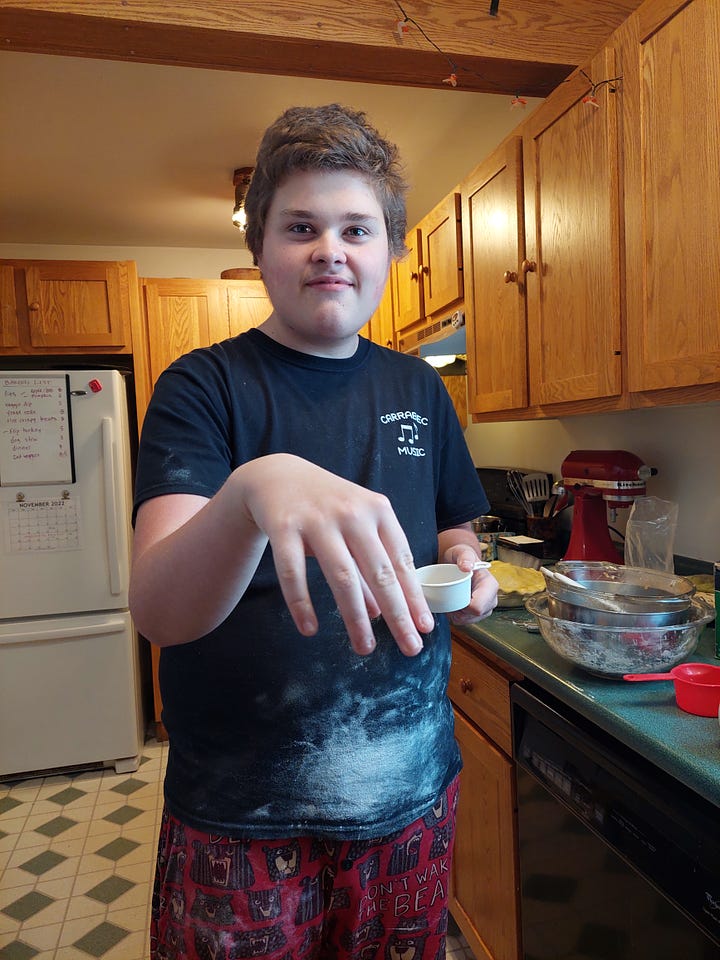 Kids cooking
