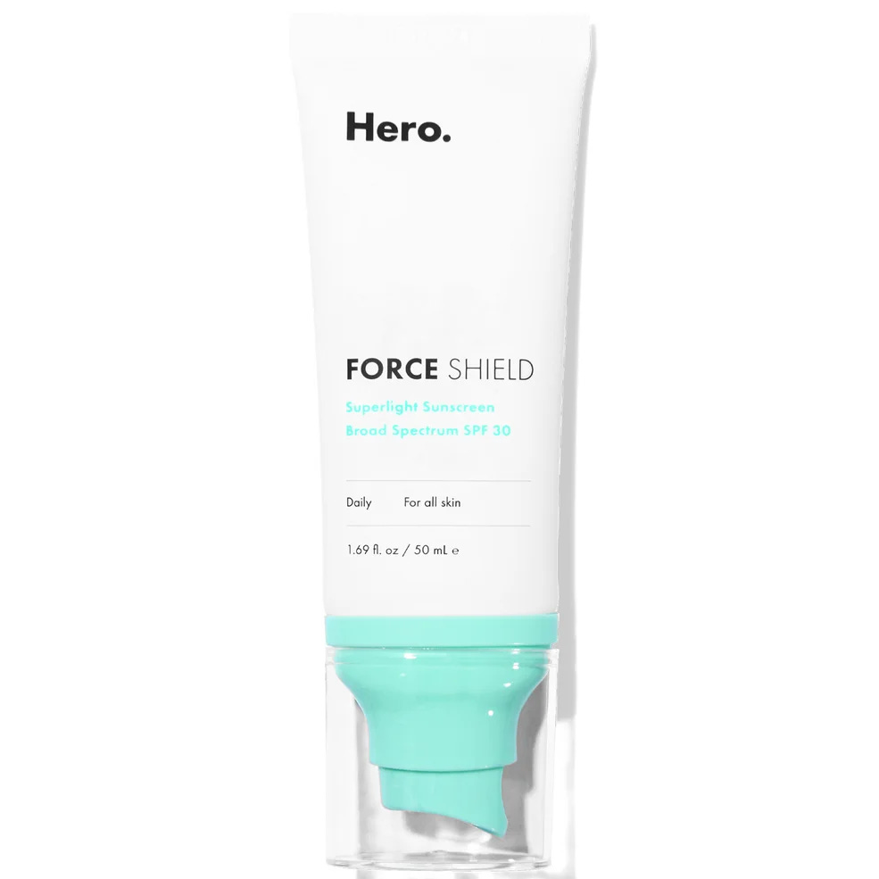 Hero Cosmetics Force Shield Superlight Sunscreen SPF30 50ml Image 1