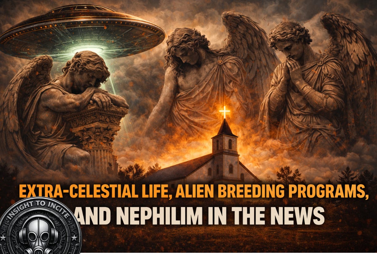 Extra-Celestial Life, Alien Breeding Programs, and Nephilim in the News