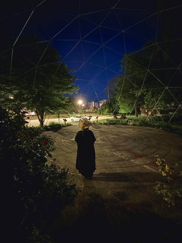 Murals and Odes to Bucky Fuller In Carbondale