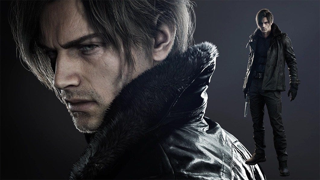   Diseño de Leon S. Kennedy en Resident Evil: Requiem  