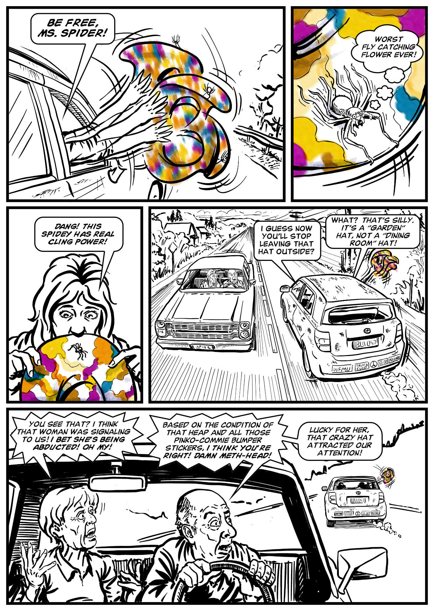 Page 3 of The Attractive Hat Comic by E.R. Flynn Page 3 of The Attractive Hat Comic by E.R. Flynn