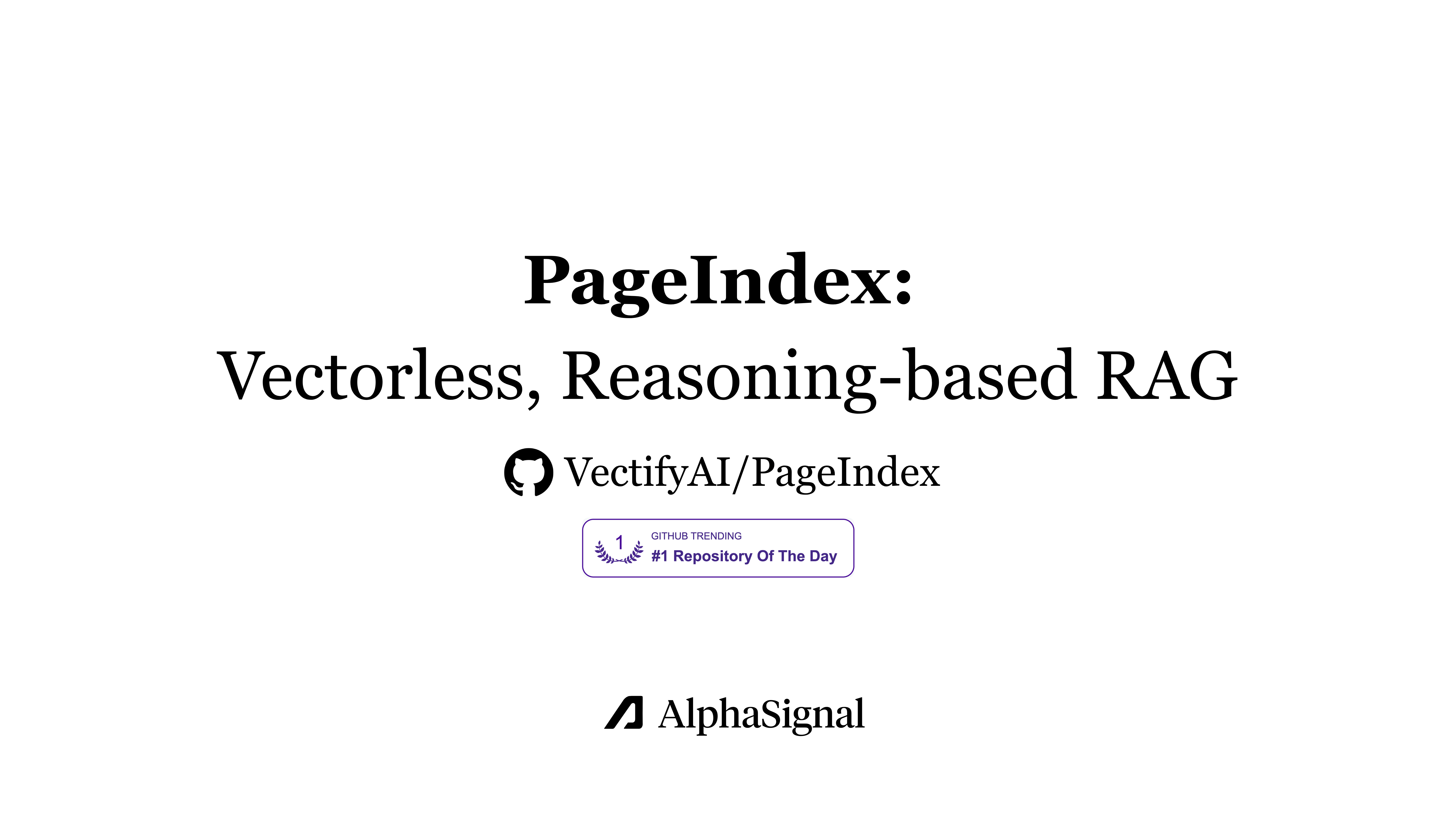 +29k Stars, No Vectors: How PageIndex Replaces Embeddings With LLM Reasoning