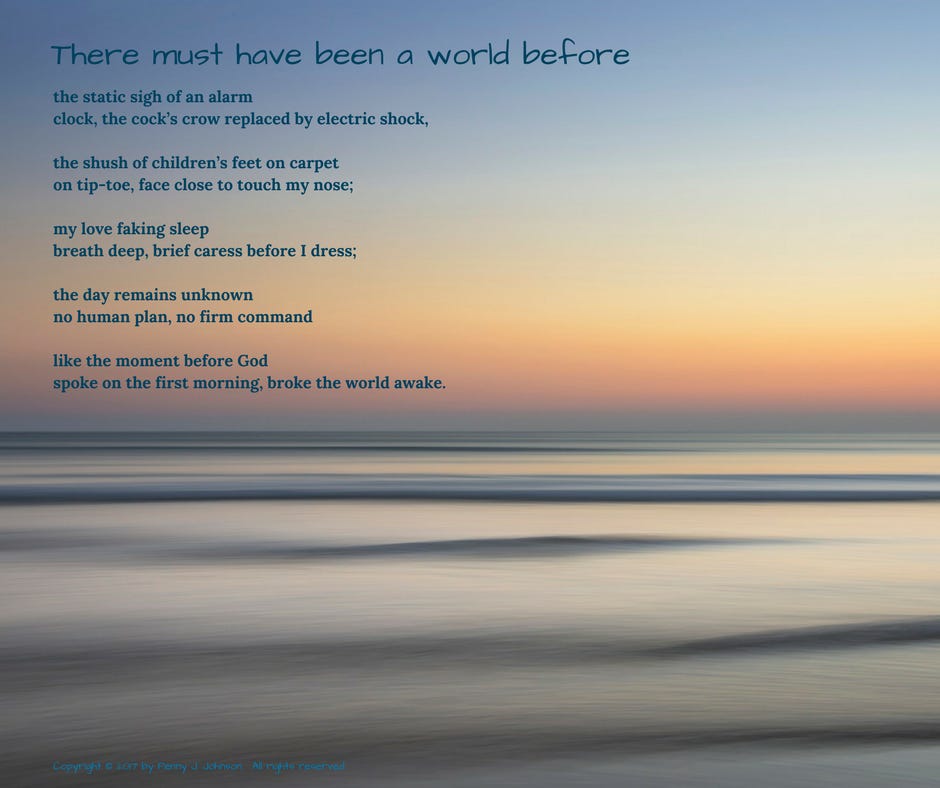 There must have been a world before