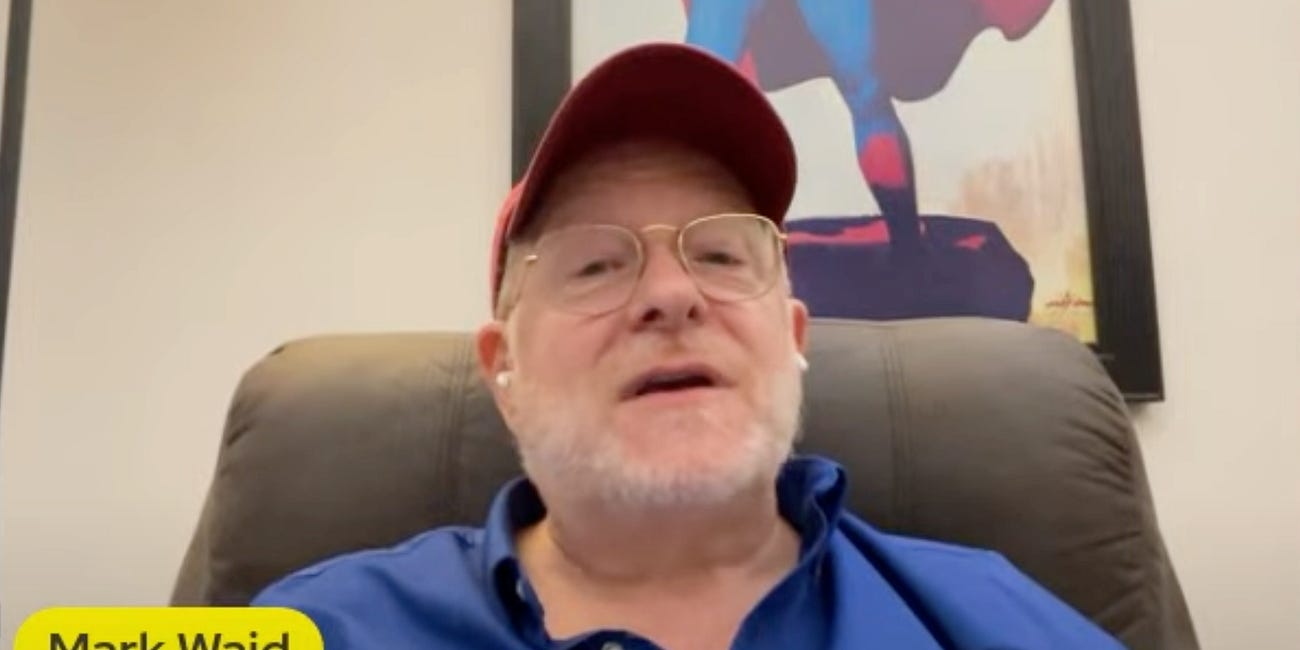 DC Comics Writer Mark Waid Goes On Five-Minute Unhinged Tirade On Trump: "The Bad Guys Have Won"