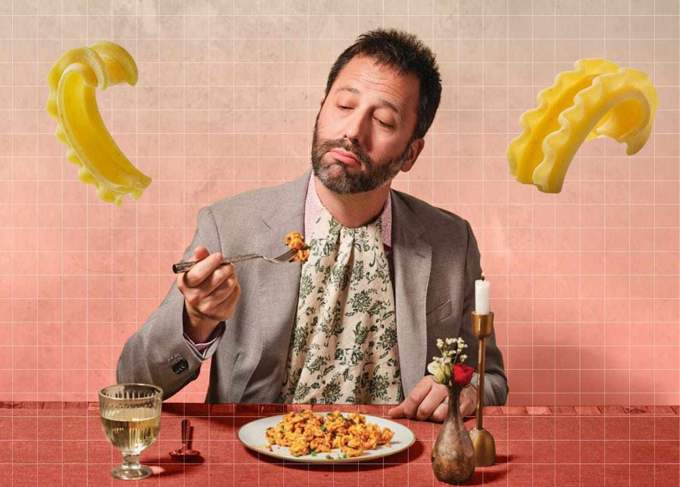 Dan Pashman and his Cascatelli Pasta