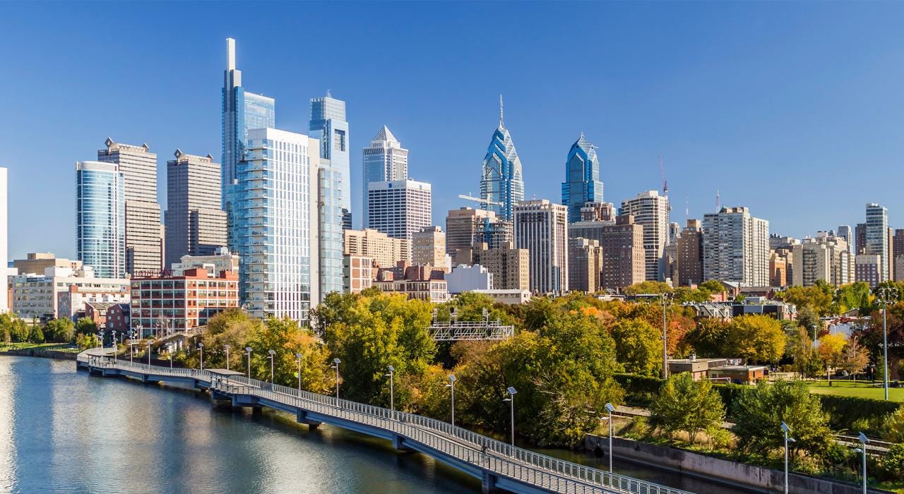 Philadelphia: Top 5 Cities for Auto Transport to or from Pennsylvania