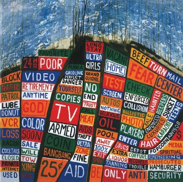 Cover art for Hail to the Thief by Radiohead Cover art for Hail to the Thief by Radiohead