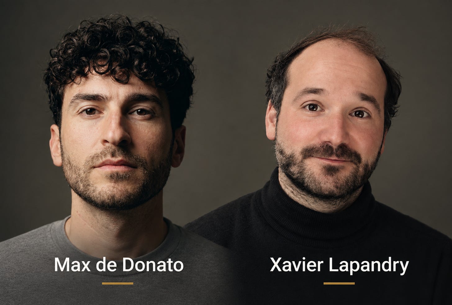 Max De Donato et Xavier Lapandry Max De Donato et Xavier Lapandry