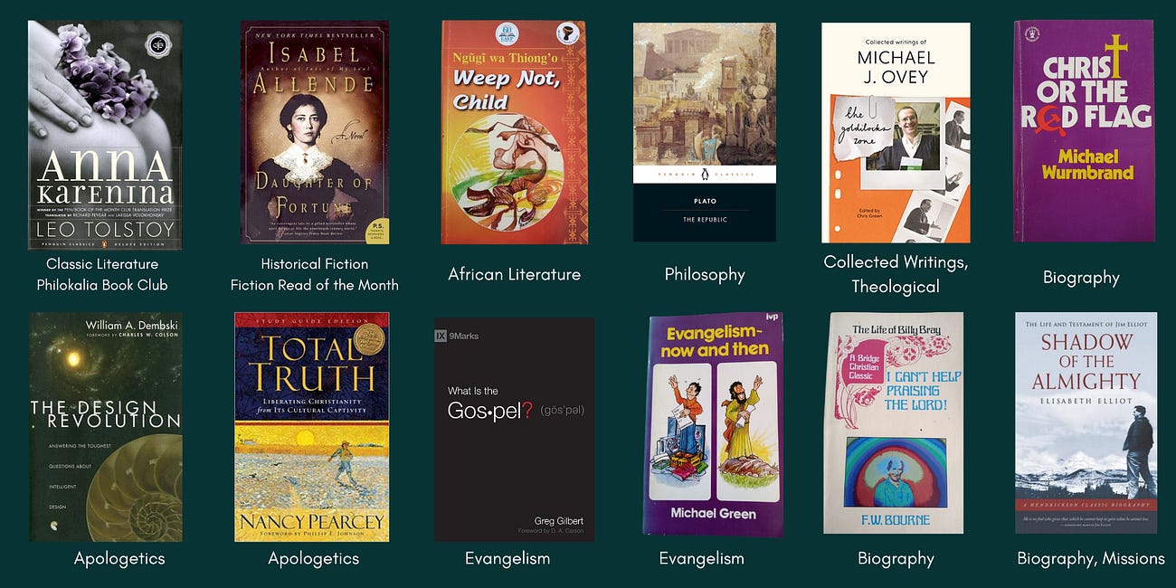 May's Reading List, and a Brief Reflection of April's Reading