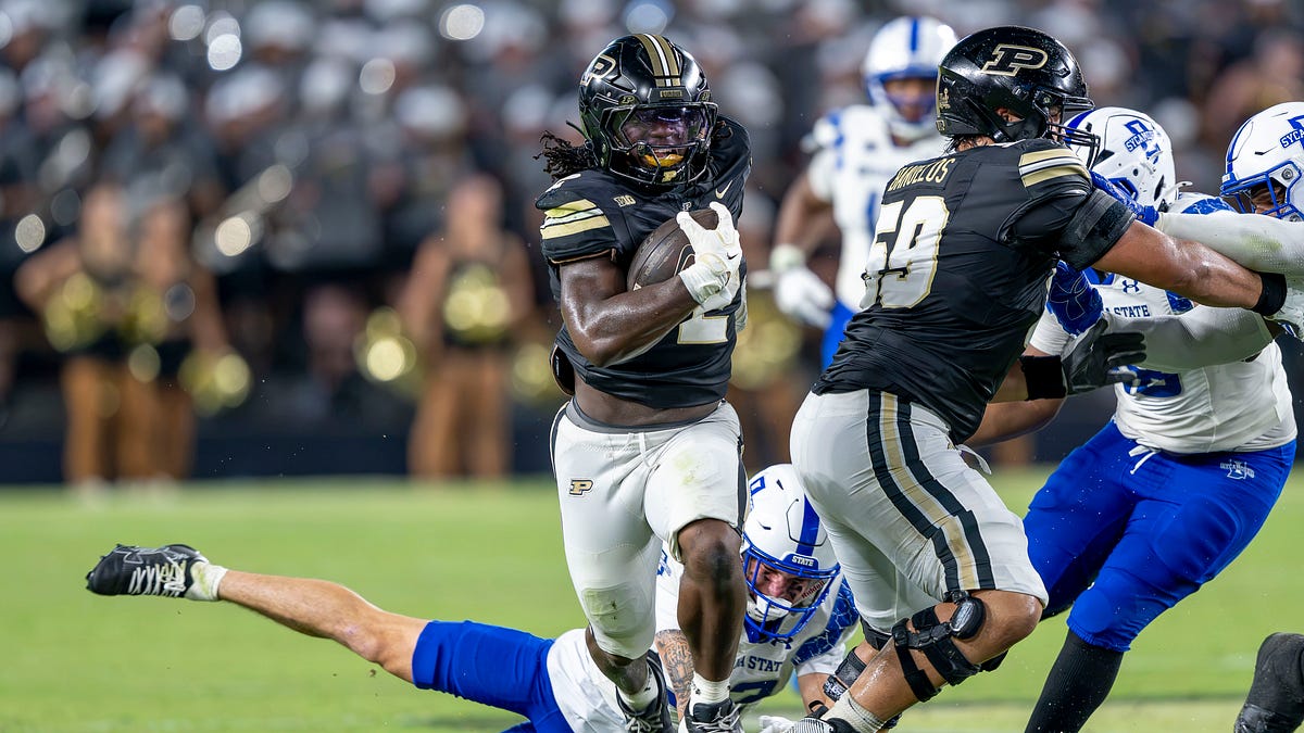 How Purdue’s season-opening victory over Indiana State was shaped by five numbers