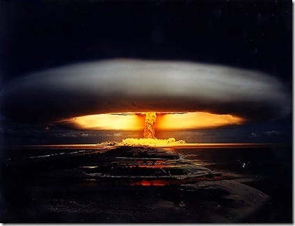 thermonuclear blast