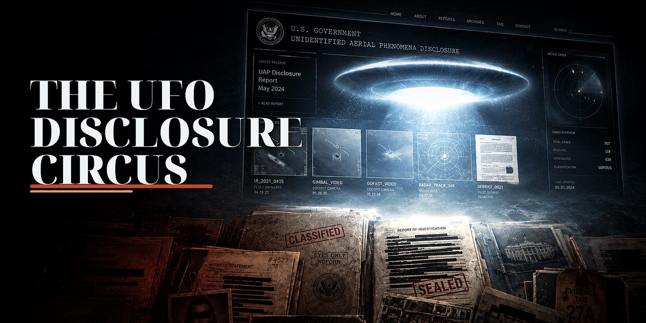 The UFO Disclosure Circus
