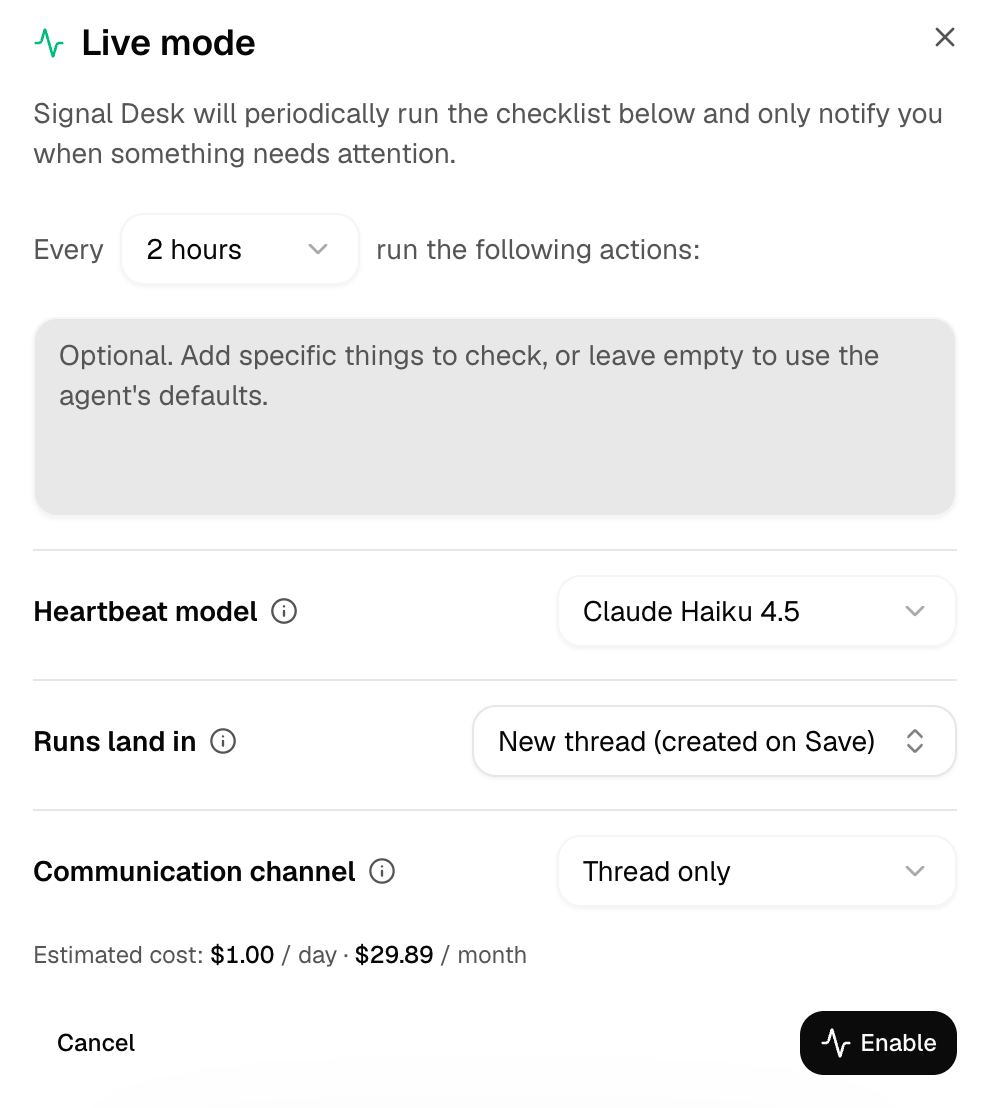 Hyperagent Live Mode Hyperagent Live Mode
