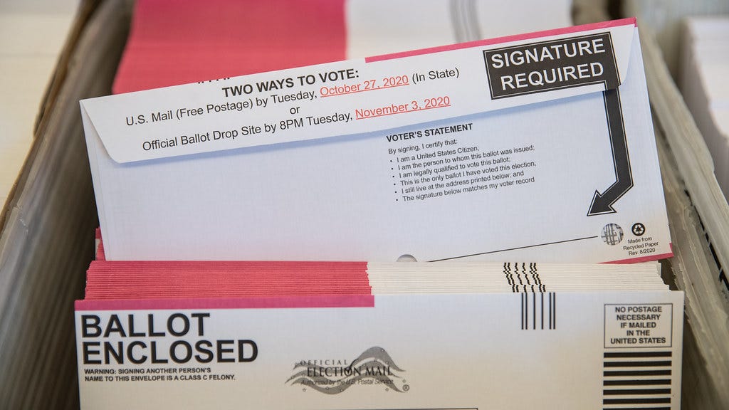 Less than 10 days until election night, Oregon has 15% of ballots returned