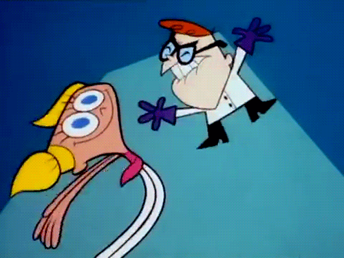 Dexter yelling at Dee Dee Dexter yelling at Dee Dee