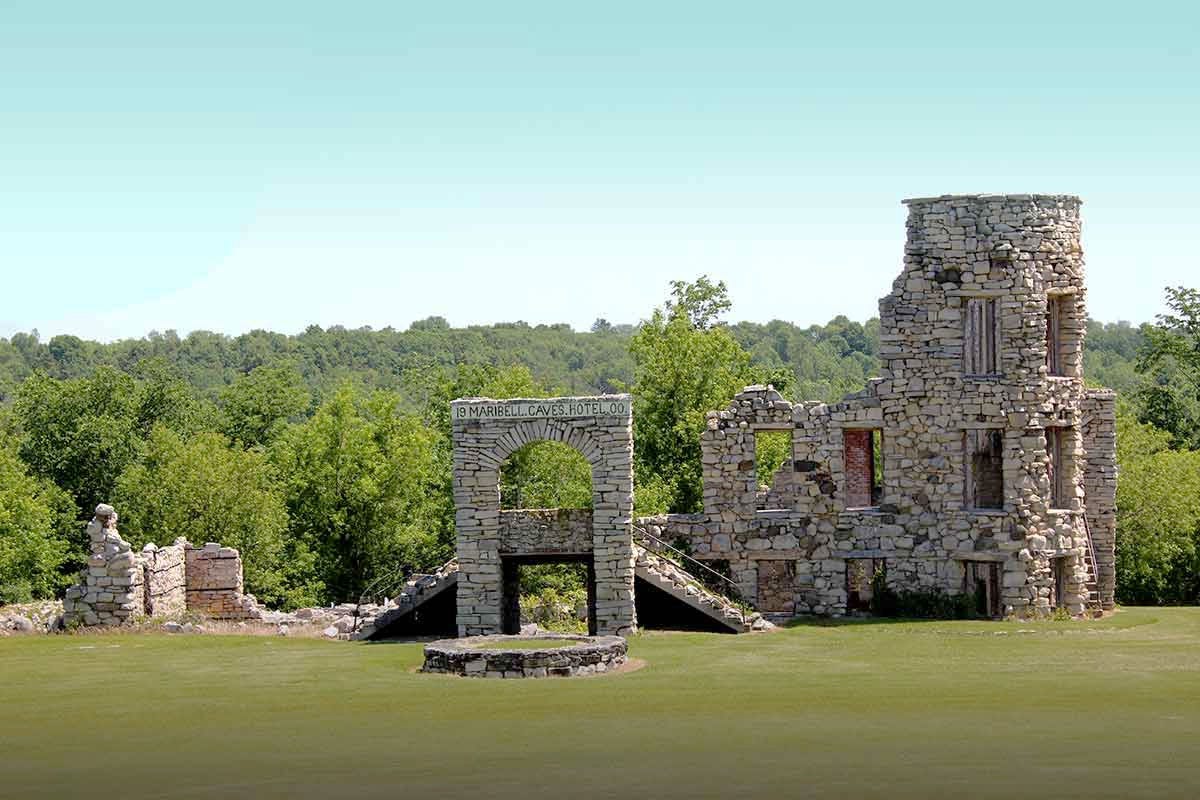 Maribel Caves "Hotel Hell" in Maribel, WI