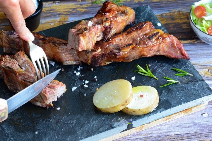 15 - Churrasco de ternera al horno