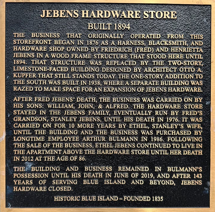 Jeben's Hardware Building