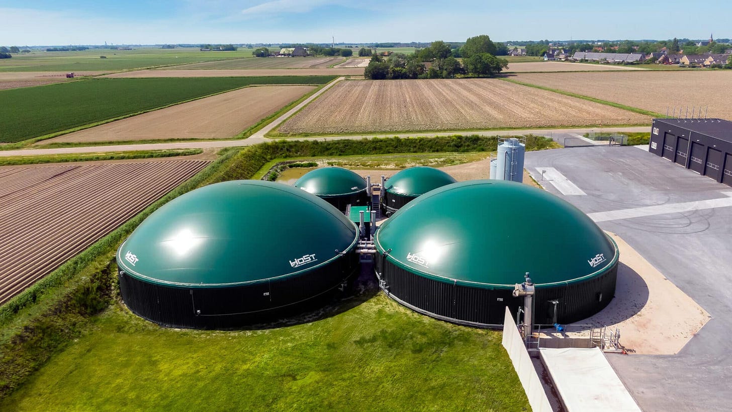 HoSt biogas plant - organic residues and manure - Marrum, Netherlands