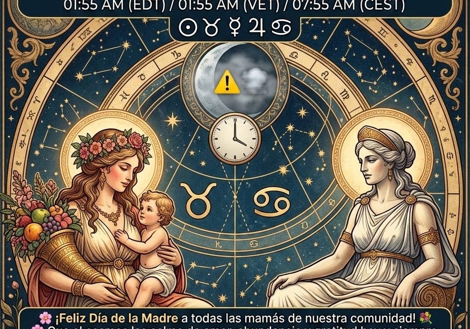 📅 DOMINGO, 10 DE MAYO 2026 🌸 ¡Día de la Madre!