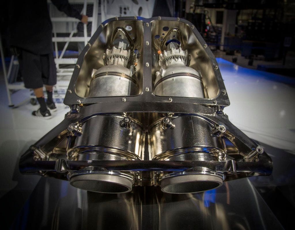From zero to 100mph in 1.2 seconds, the SuperDraco thruster delivers - Ars  Technica