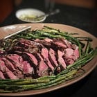 Grilled Butterflied Leg of Lamb