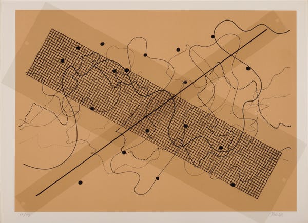 John Cage, Fontana Mix, 1958. COURTESY THE JOHN CAGE TRUST