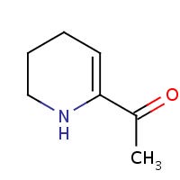 6-acetyl-1,2,3,4-tetrahydropyridine (CHEBI:59534) 6-acetyl-1,2,3,4-tetrahydropyridine (CHEBI:59534)